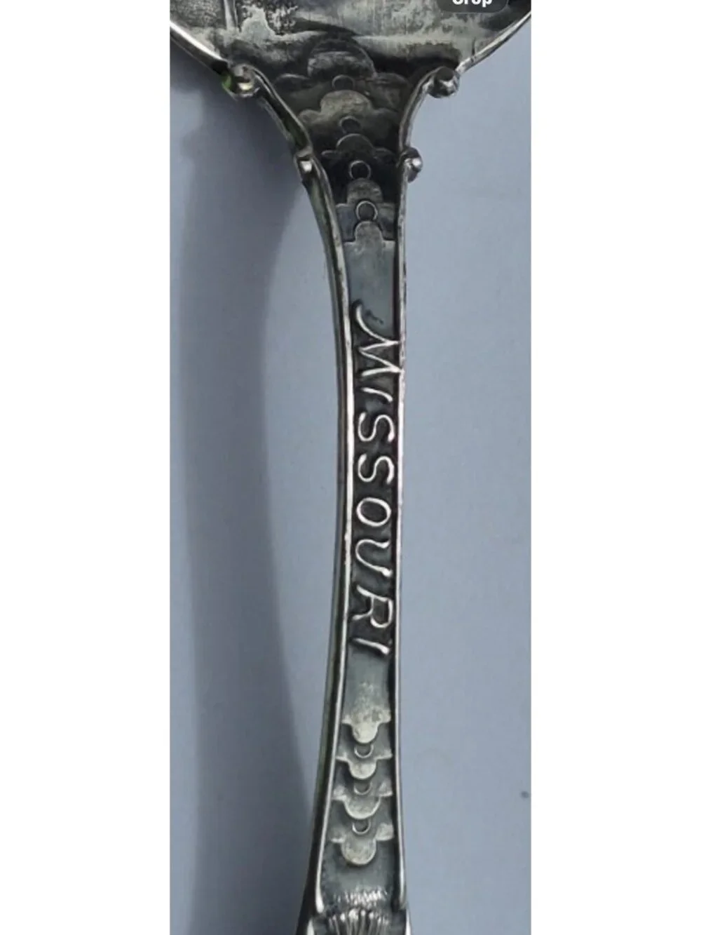 Vintage Sterling Silver Kansas City MO Convention Hall Souvenir Spoon